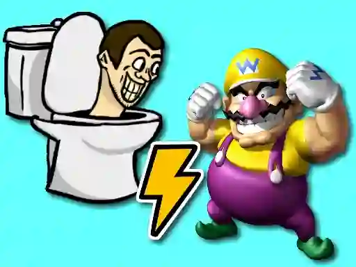 שפּיל Skibidi Toilet vs Wario אָנליין