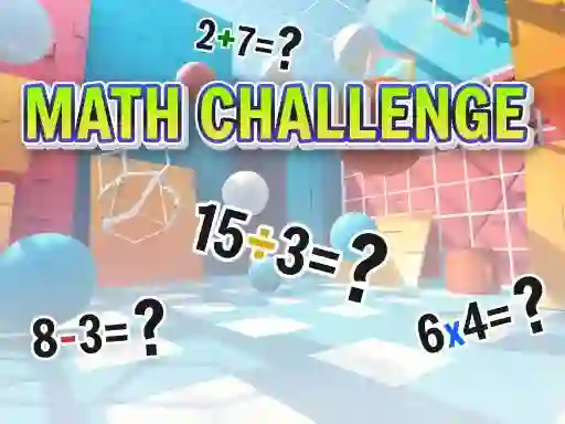 שפּיל Math challenge אָנליין