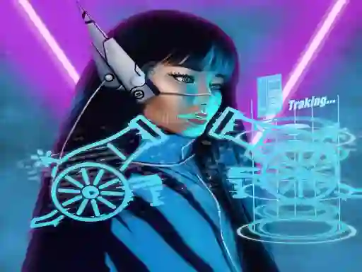 שפּיל Neon Cannon אָנליין