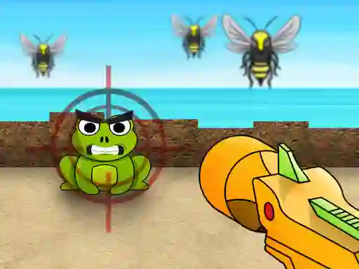שפּיל Bubble Gun Beach אָנליין