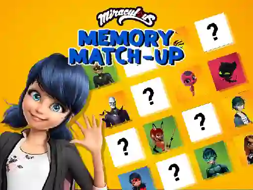 שפּיל Miraculous Memory Match Up אָנליין