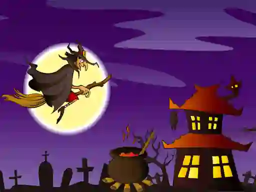 שפּיל Halloween Illustrations Jigsaw Puzzle אָנליין