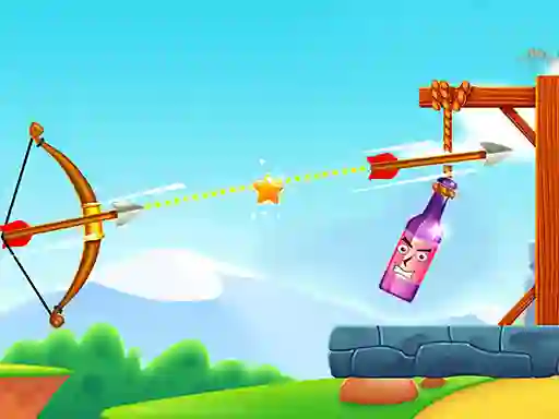 שפּיל Archery Bottle Shoot אָנליין