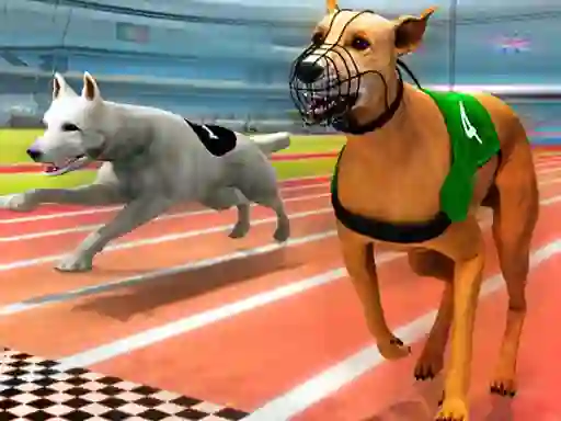 שפּיל Dogs 3D Races אָנליין