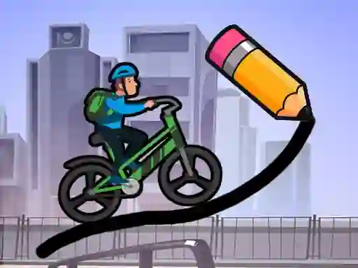 שפּיל Draw The Bike Bridge אָנליין