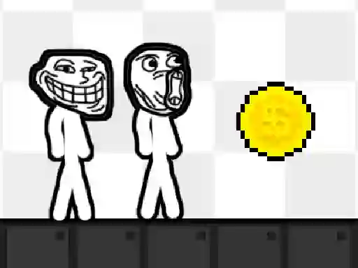 שפּיל Troll Stick Face Escape אָנליין