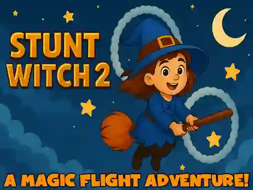 שפּיל Stunt Witch 2 אָנליין