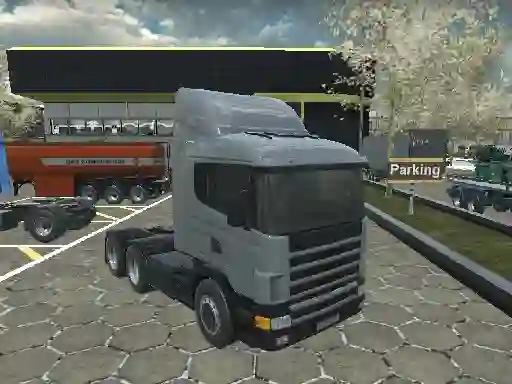 שפּיל American 18 Wheeler Truck Sim אָנליין