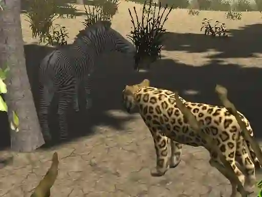 שפּיל African Cheetah Hunting Simulator אָנליין