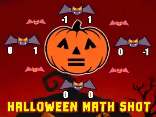 שפּיל Halloween Math Shot אָנליין
