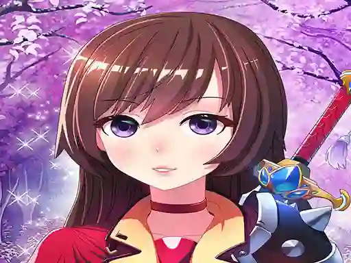 שפּיל Anime Girl Fantasy Dress Up אָנליין