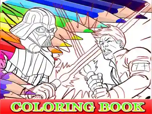 שפּיל Coloring Book for Darth Vader אָנליין