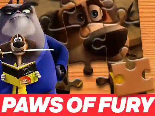 שפּיל Paws of Fury The Legend of Hank Jigsaw Puzzle אָנליין