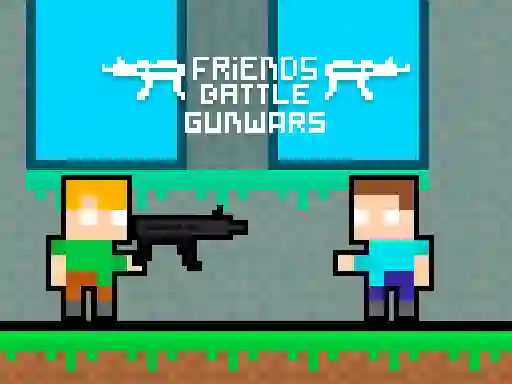 שפּיל Friends Battle Gunwars אָנליין