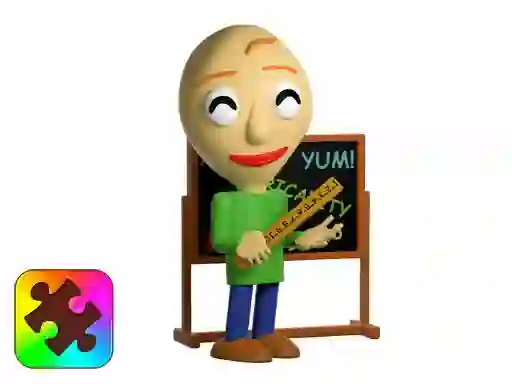 שפּיל Baldie Jigsaw Challenge אָנליין