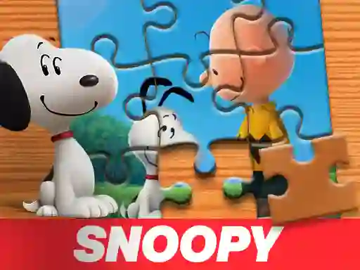 שפּיל Snoopy Jigsaw Puzzle אָנליין