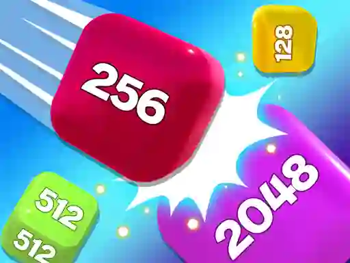 שפּיל Chain Cube 2048: 3D Merge Game אָנליין