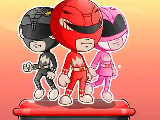 שפּיל Power Rangers adventure dash אָנליין