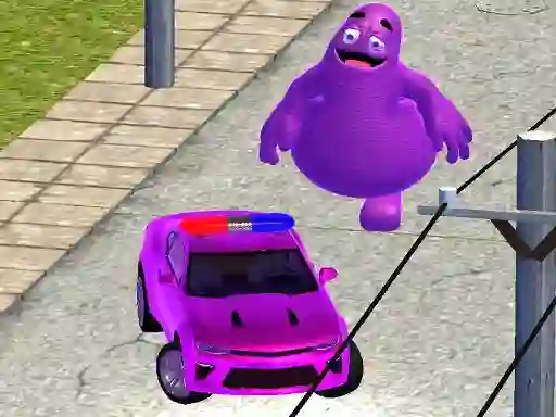 שפּיל Grimace vs Police SuperCar אָנליין