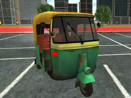 שפּיל TukTuk Rickshaw City Driving Sim אָנליין