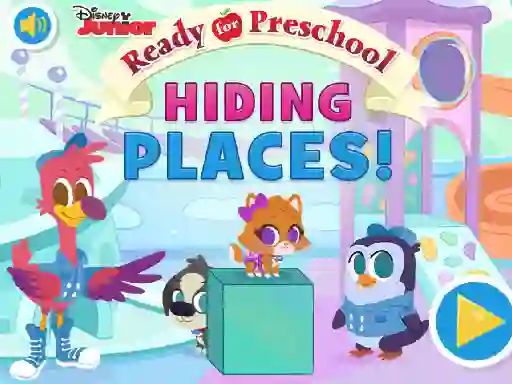 שפּיל Ready for Preschool Hiding Places אָנליין