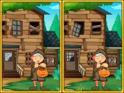שפּיל Spot the differences halloween אָנליין