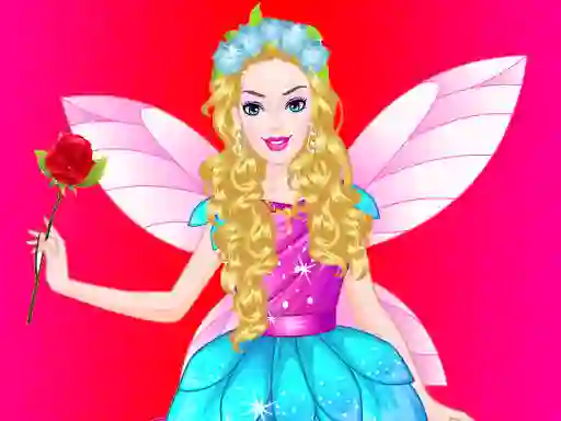 שפּיל Barbie Angel Dress up אָנליין