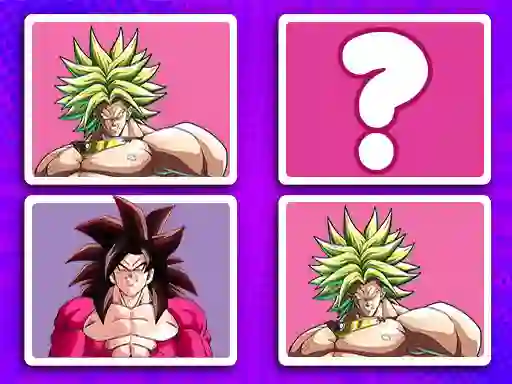 שפּיל DragonBall Match Cards אָנליין
