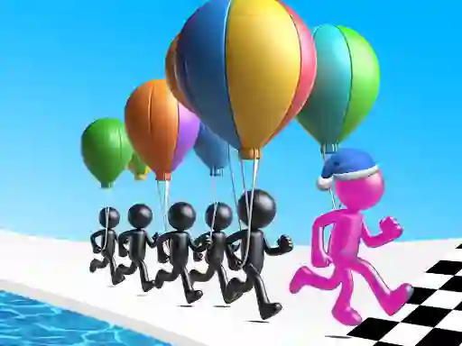 שפּיל Ballon Race 3D אָנליין