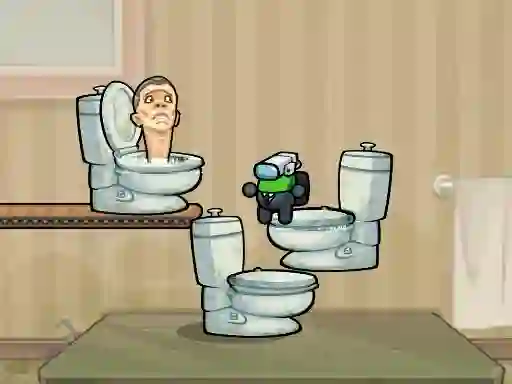 שפּיל Impostor Jump Skibidi Toilet אָנליין