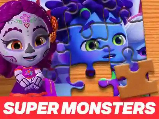 שפּיל Super Monsters Jigsaw Puzzle אָנליין