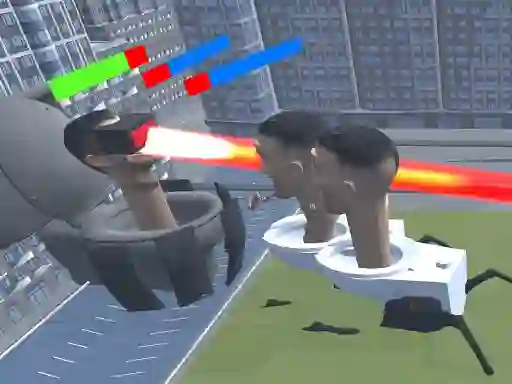 שפּיל Skibidi Toilet Monster Fight אָנליין