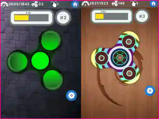 שפּיל Hand Spinner Simulator אָנליין