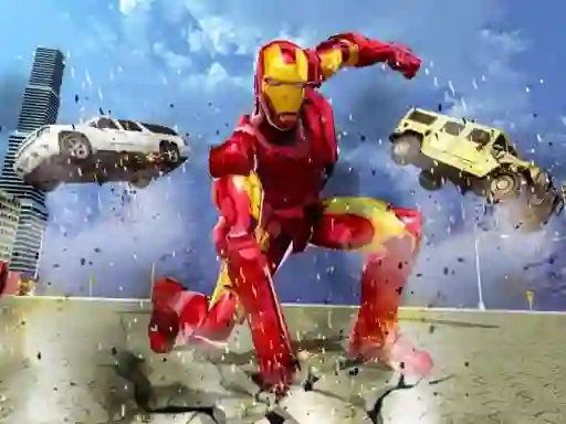שפּיל Flying Iron Hero אָנליין