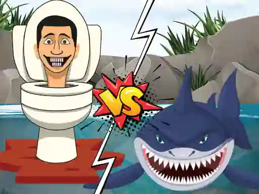 שפּיל Hungry Shark Vs Skibidi אָנליין