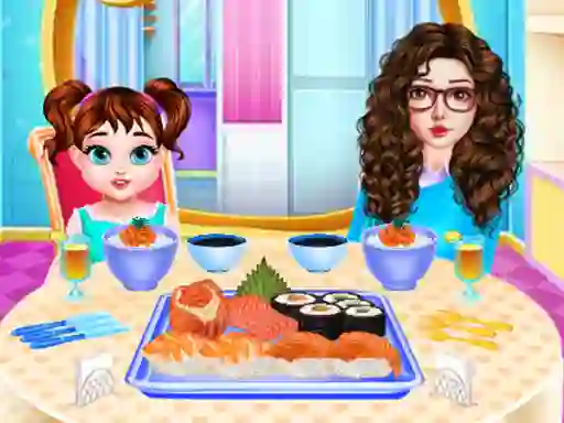 שפּיל Baby Taylor Sushi Cooking אָנליין