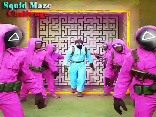 שפּיל Squid Maze Challenge אָנליין