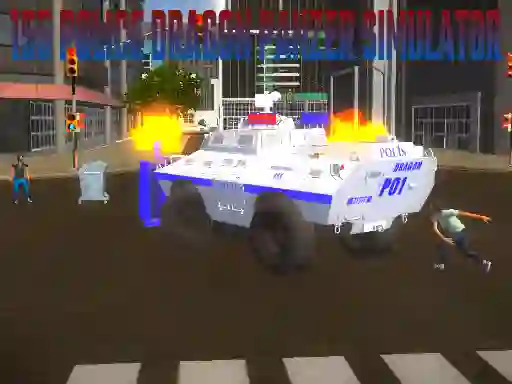 שפּיל 155 Police Dragon Panzer Simulator אָנליין
