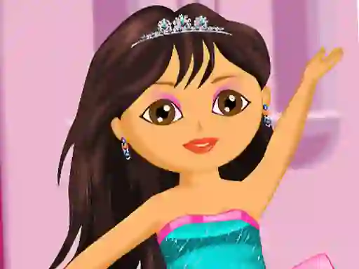 שפּיל Dora Ballerina Dressup אָנליין