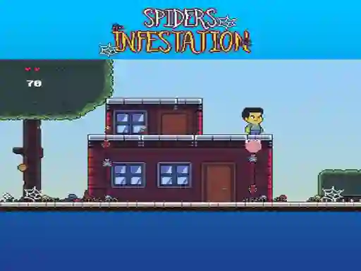 שפּיל Spiders Infestation אָנליין