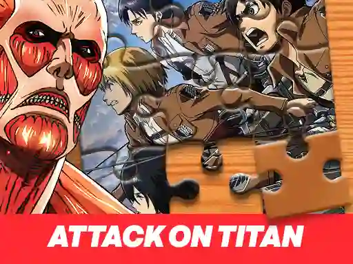 שפּיל Attack on Titan Jigsaw Puzzle אָנליין