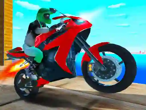 שפּיל Port Bike Stunt אָנליין