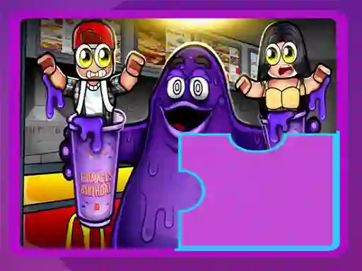 שפּיל Grimace Shake Puzzle אָנליין