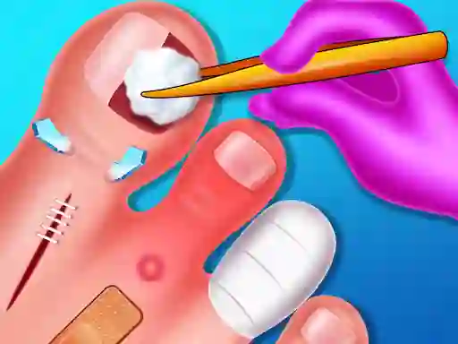 שפּיל Funny Nail Doctor אָנליין