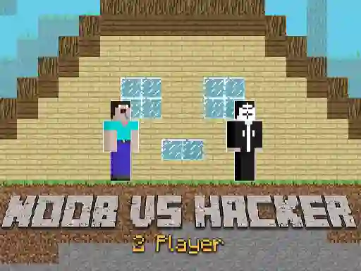שפּיל Noob vs Hacker 2 Player אָנליין