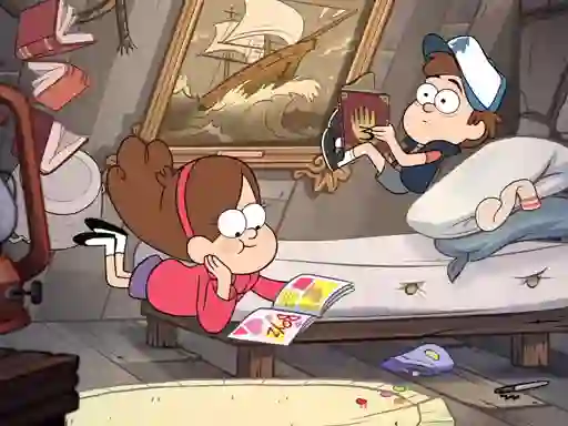 שפּיל Gravity Falls Slide אָנליין