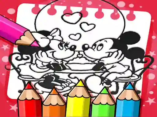 שפּיל Mickey Mouse Coloring Book אָנליין