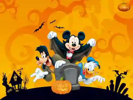 שפּיל Disney Halloween Jigsaw Puzzle אָנליין