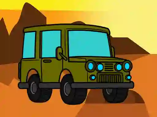 שפּיל Offroad Coloring Book אָנליין