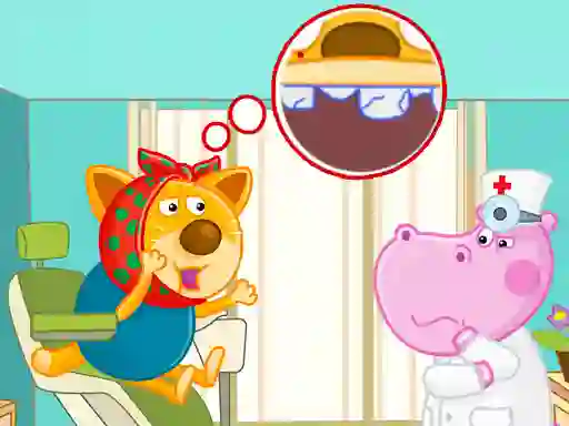 שפּיל Hippo Dentist אָנליין